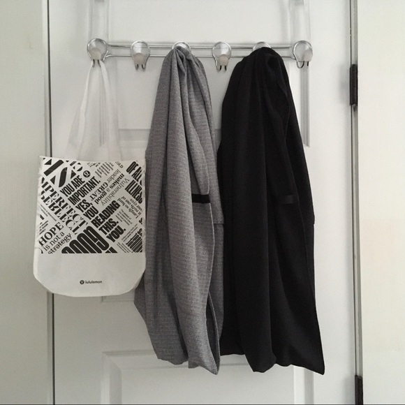 lululemon athletica Accessories - NWT Lululemon Vinyasa Scarf x 2 Black Gray